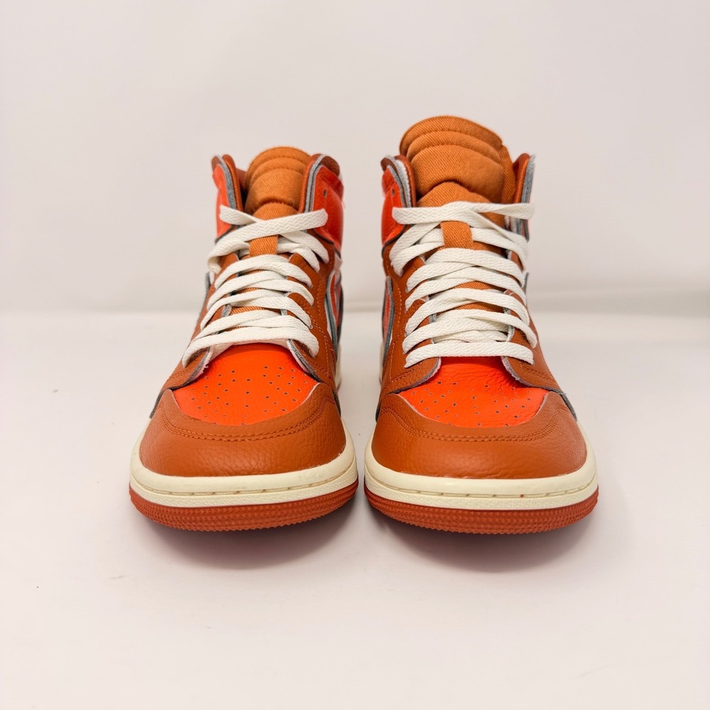 Air Jordan 1 MM High Safety Orange FB9893-800 Men's Sz 9.5 Pre-Owned AJ1 - Picture 4 of 16